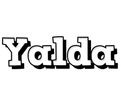 Yalda snowing logo