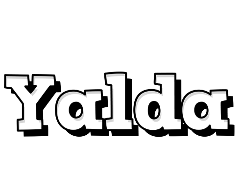 Yalda snowing logo