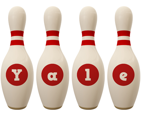 Yale bowling-pin logo