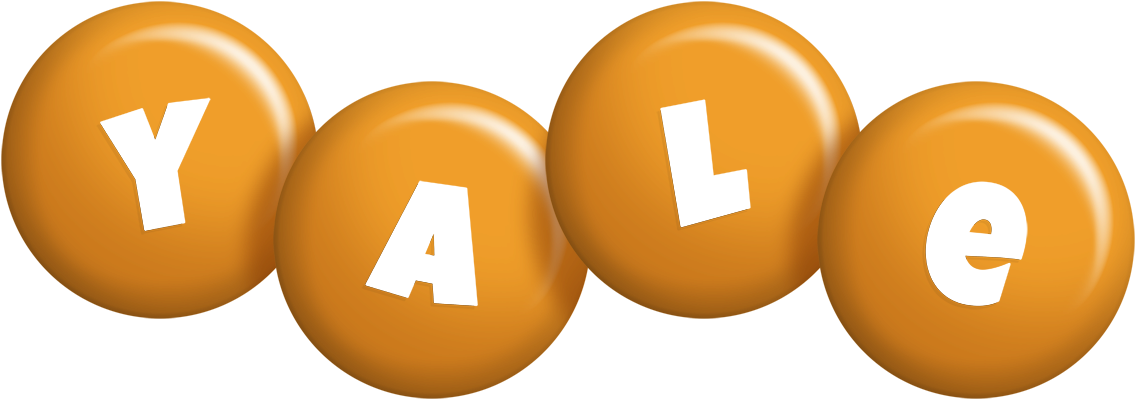 Yale candy-orange logo