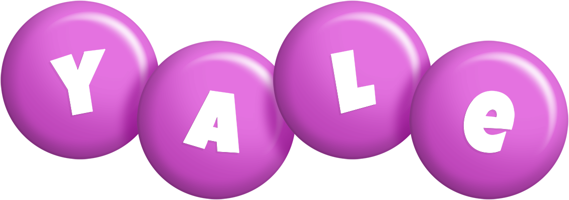 Yale candy-purple logo