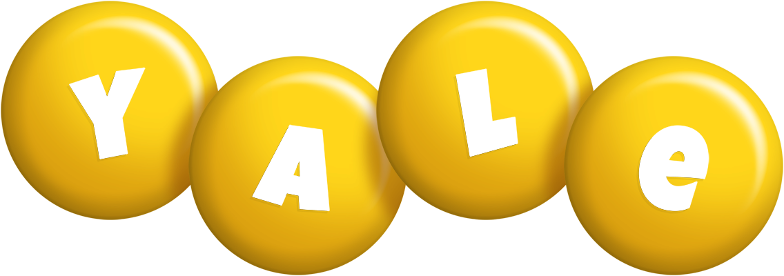 Yale candy-yellow logo