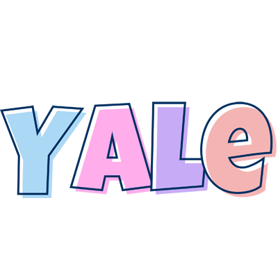 Yale pastel logo