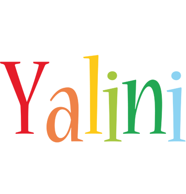 Yalini birthday logo