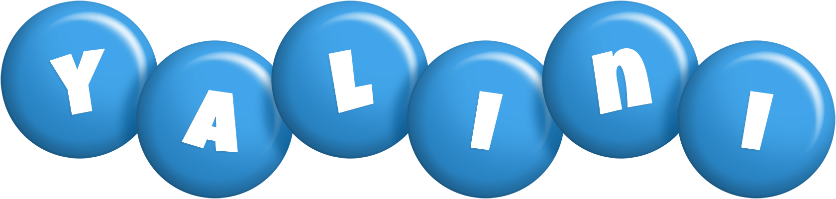 Yalini candy-blue logo
