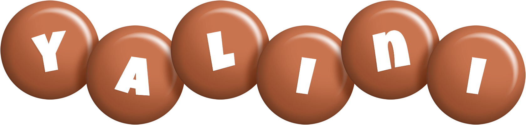 Yalini candy-brown logo