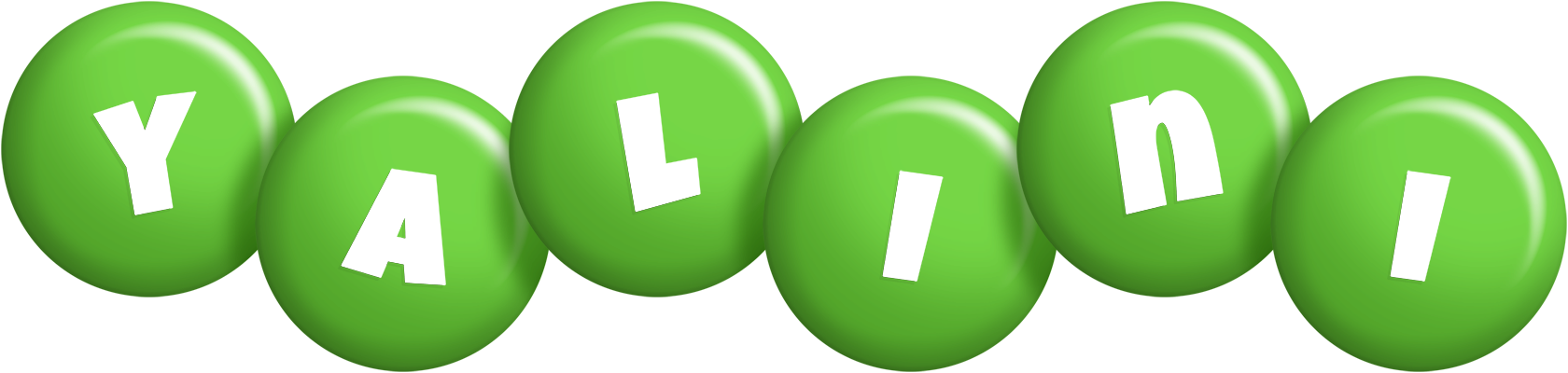 Yalini candy-green logo