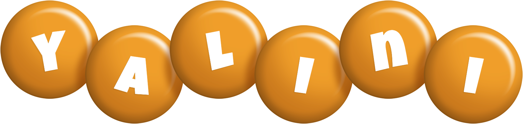 Yalini candy-orange logo
