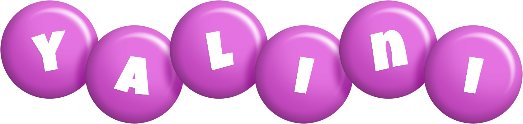 Yalini candy-purple logo