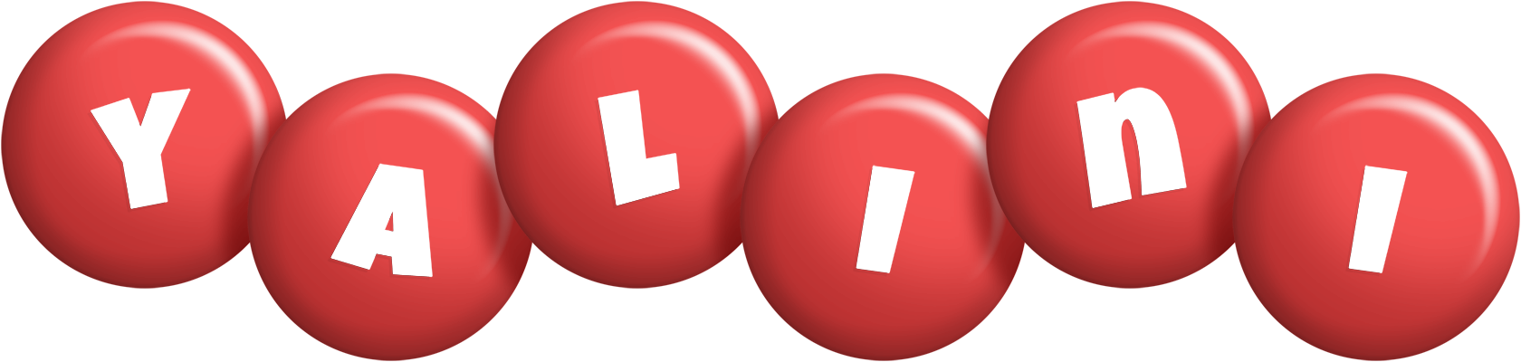 Yalini candy-red logo