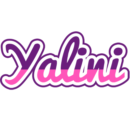 Yalini cheerful logo