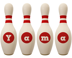 Yama bowling-pin logo
