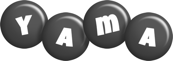 Yama candy-black logo
