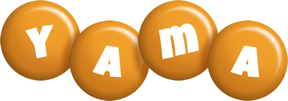 Yama candy-orange logo