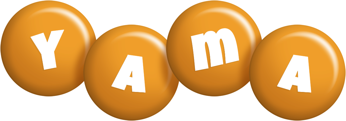 Yama candy-orange logo