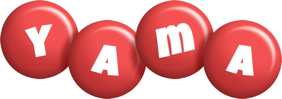 Yama candy-red logo