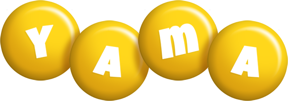 Yama candy-yellow logo