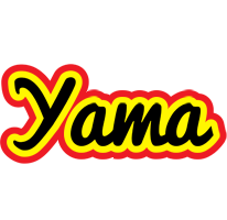 Yama flaming logo