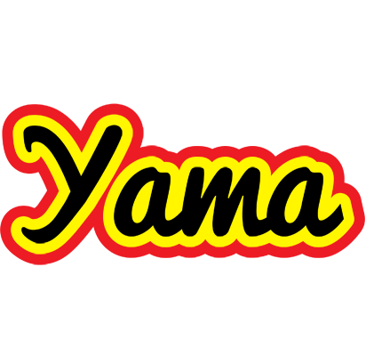 Yama flaming logo