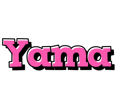 Yama girlish logo