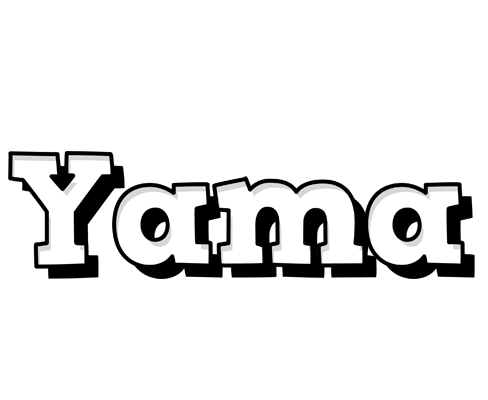 Yama snowing logo