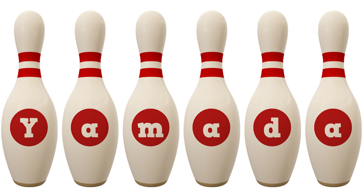 Yamada bowling-pin logo