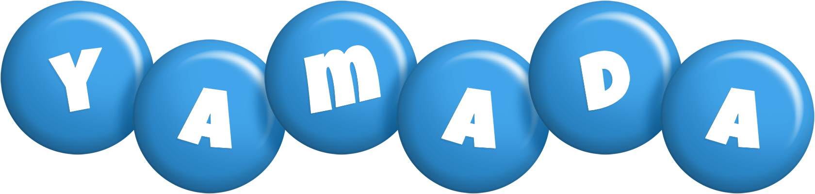 Yamada candy-blue logo