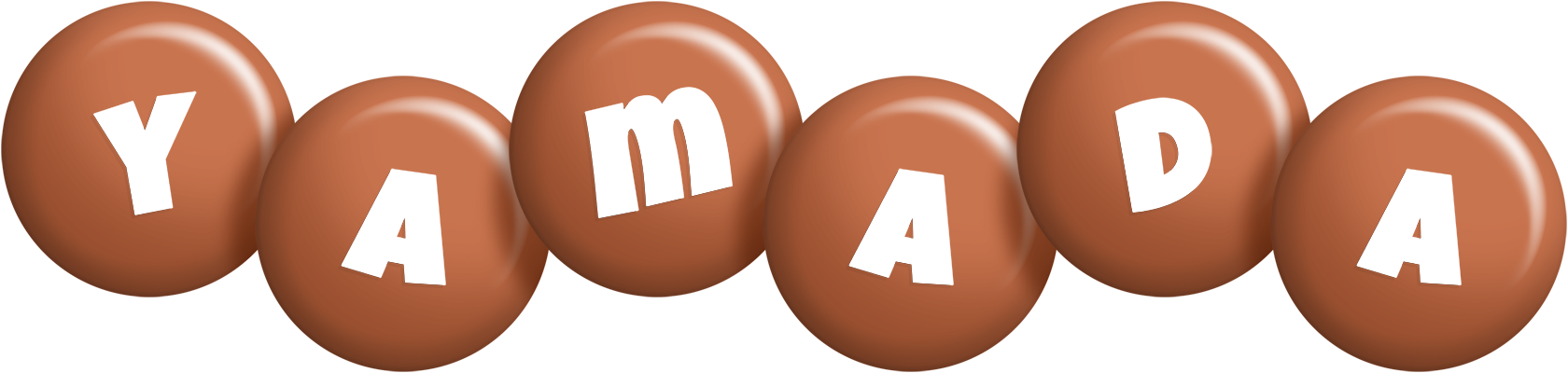 Yamada candy-brown logo