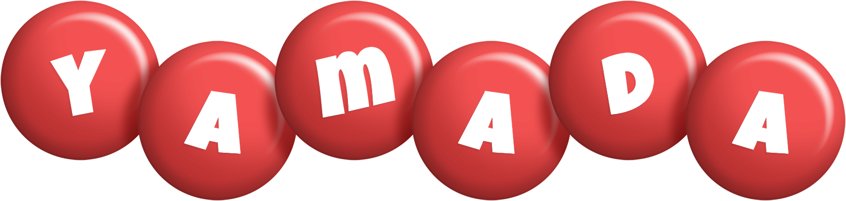 Yamada candy-red logo