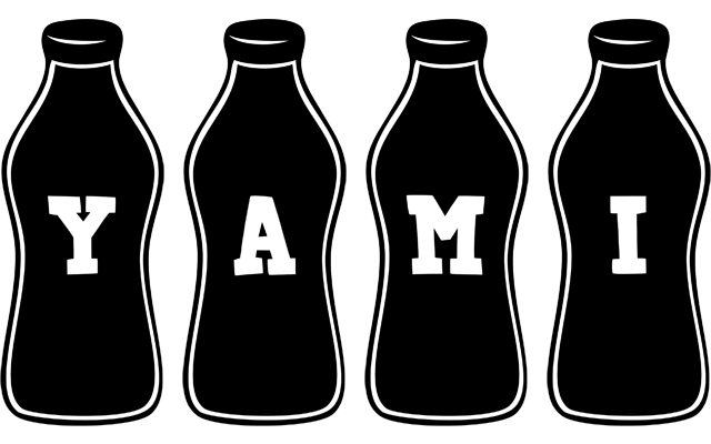 Yami bottle logo