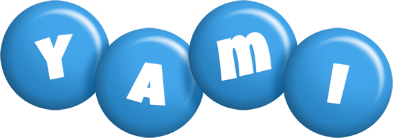 Yami candy-blue logo