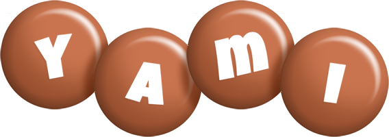 Yami candy-brown logo