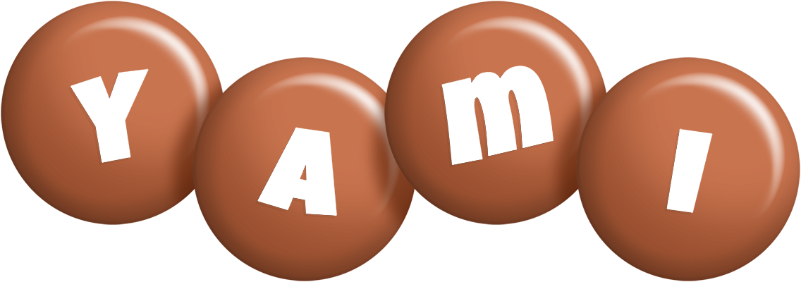 Yami candy-brown logo