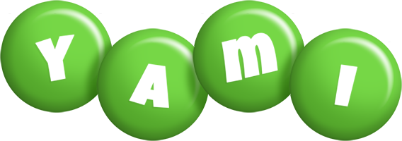 Yami candy-green logo