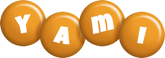 Yami candy-orange logo