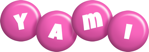 Yami candy-pink logo