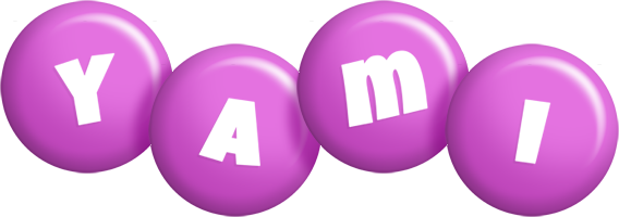 Yami candy-purple logo