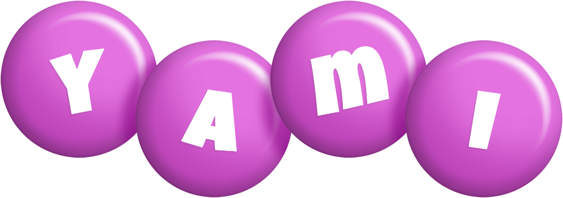 Yami candy-purple logo