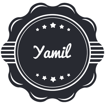 Yamil badge logo