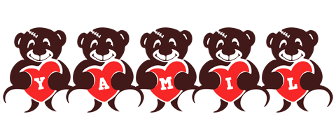 Yamil bear logo