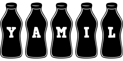 Yamil bottle logo