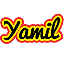 Yamil flaming logo