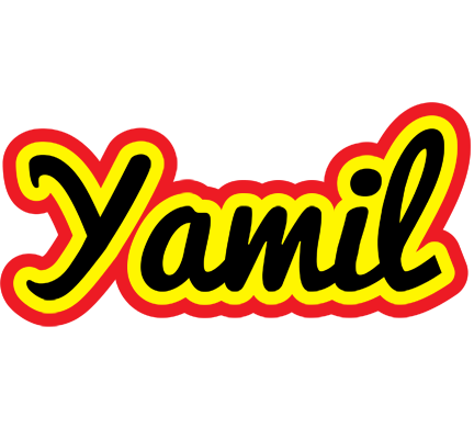 Yamil flaming logo