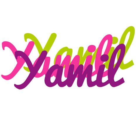 Yamil flowers logo