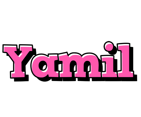 Yamil girlish logo