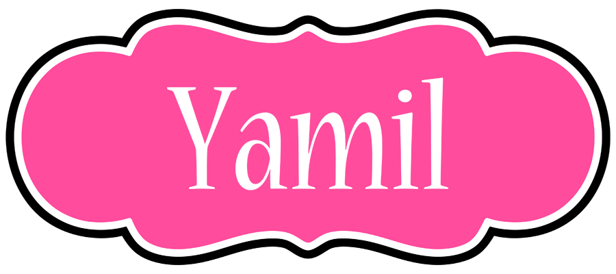 Yamil invitation logo