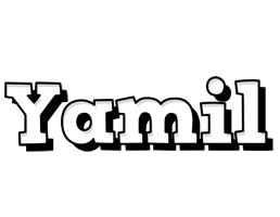 Yamil snowing logo