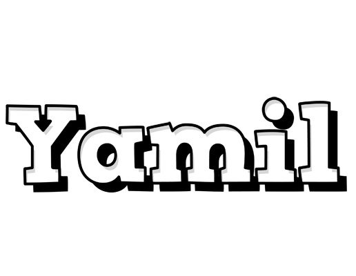 Yamil snowing logo