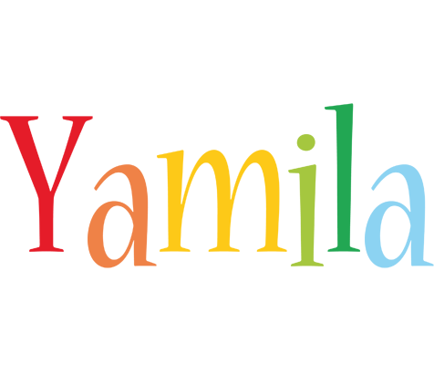 Yamila birthday logo