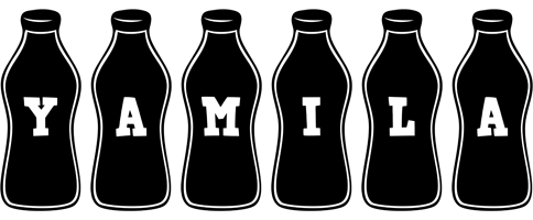 Yamila bottle logo